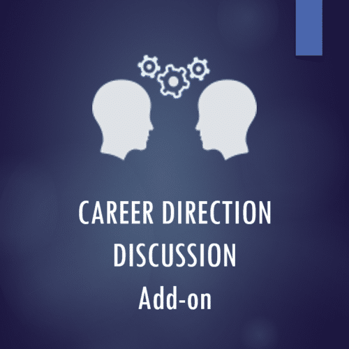 Career Direction Discussion Add on 500x500